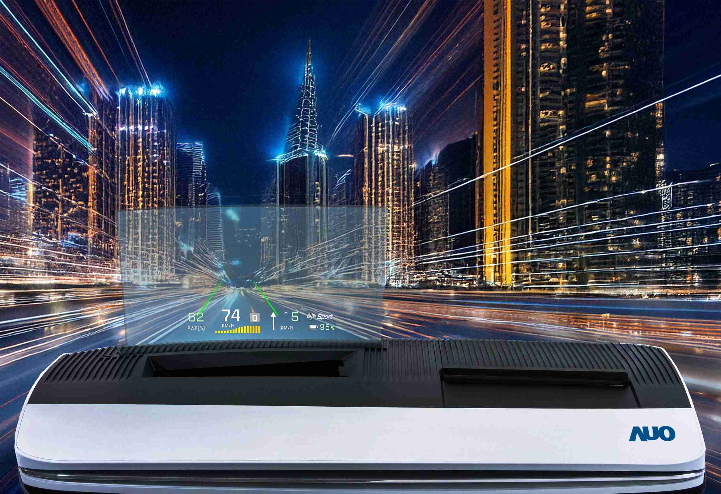 优游UB8推出13吋Micro LED抬头显示器，，，提供高入眼亮度、、高色彩饱和度的显示质量，，在阳光下或黑暗中都清晰可见，，并利用Micro LED模块体积小的优势，，，，解决车用空间有限的痛点